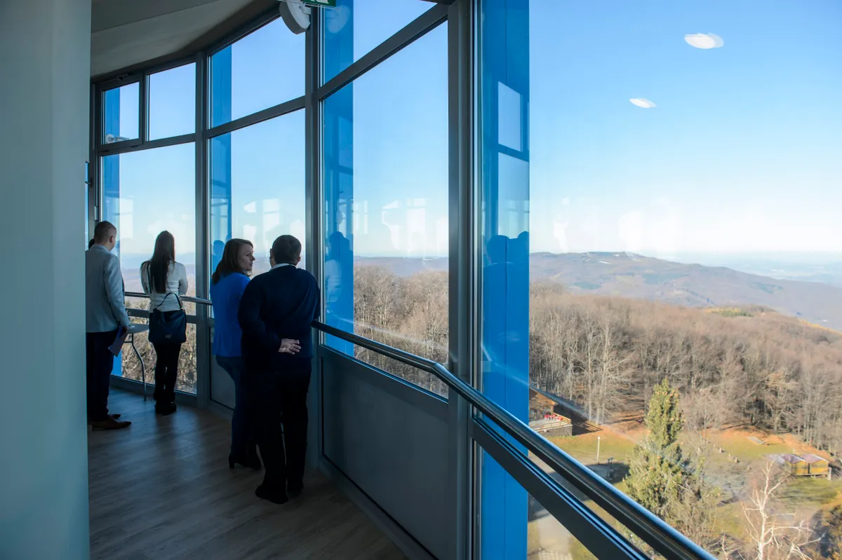 Panoráma egy kilátóból