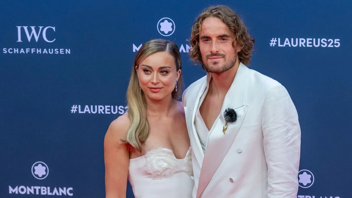 Sztéfanosz Cicipász és Paula Badosa