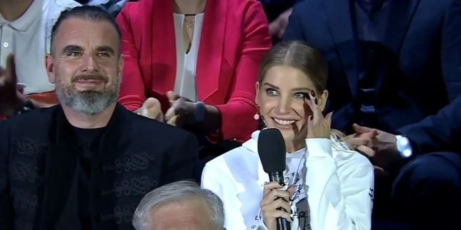 Szabó Zsófi elsírta magát az első Háborúellenes gyűlésen