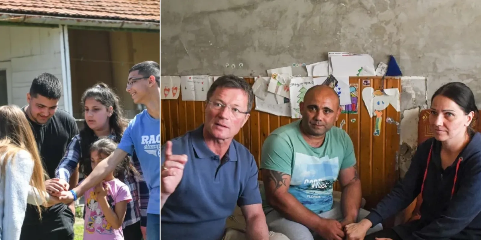 Négygyerekes családnál kopogtatott Stohl András