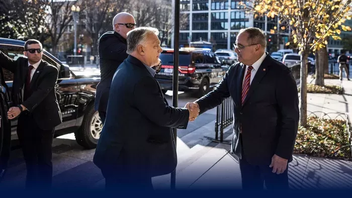 Így érkezett meg Orbán Viktor Washingtonba – fotó