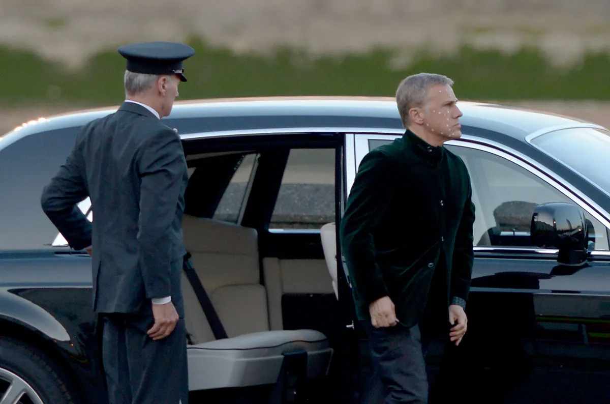 James Bond filming - London