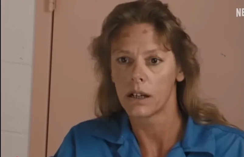 Aileen Wuornos még a halálsoron is interjúkat adott (Ftó: YouTube)