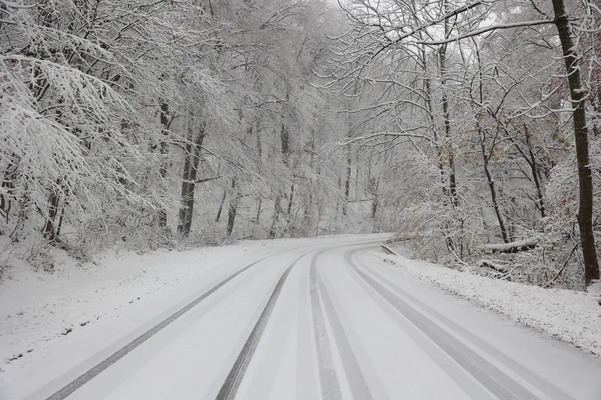 Megbénította az országot a havazás 