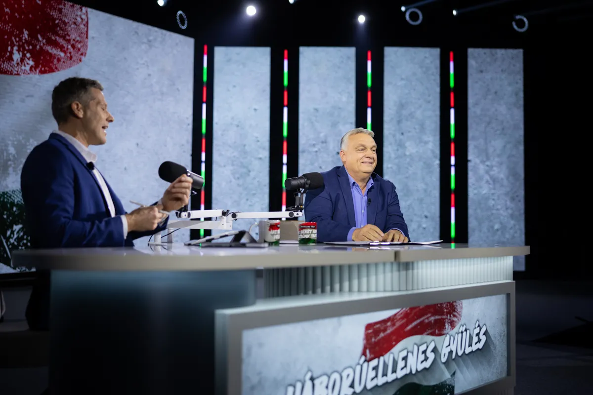 DPK Háborúellenes gyűlés, Győr, 2025. 11. 15.Orbán Viktor