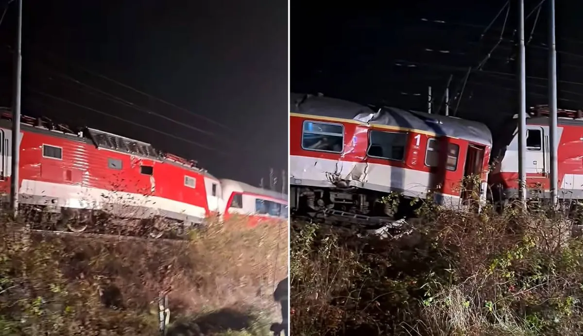 Tucatnyian sérültek a szlovákiai vonatbalesetben