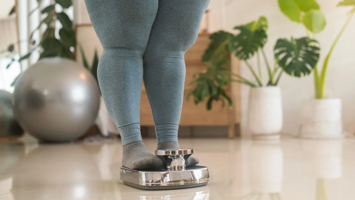 Észre sem vette, hogy mennyire túlsúlyos