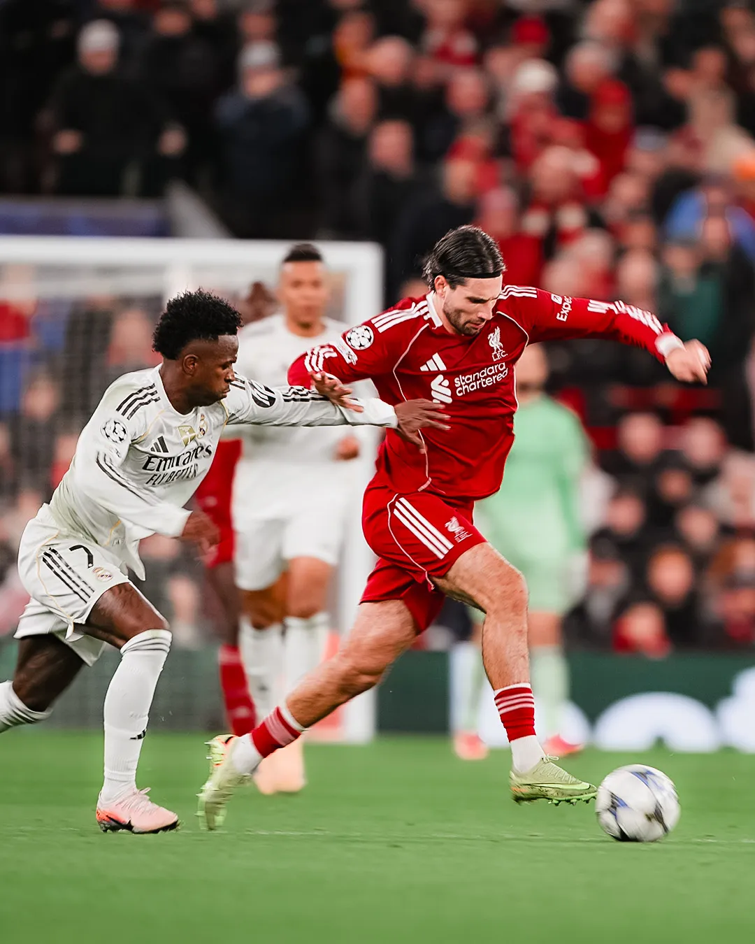 Szoboszlai Dominik a meccs legjobbja volt a Liverpool-Real Madrid találkozón