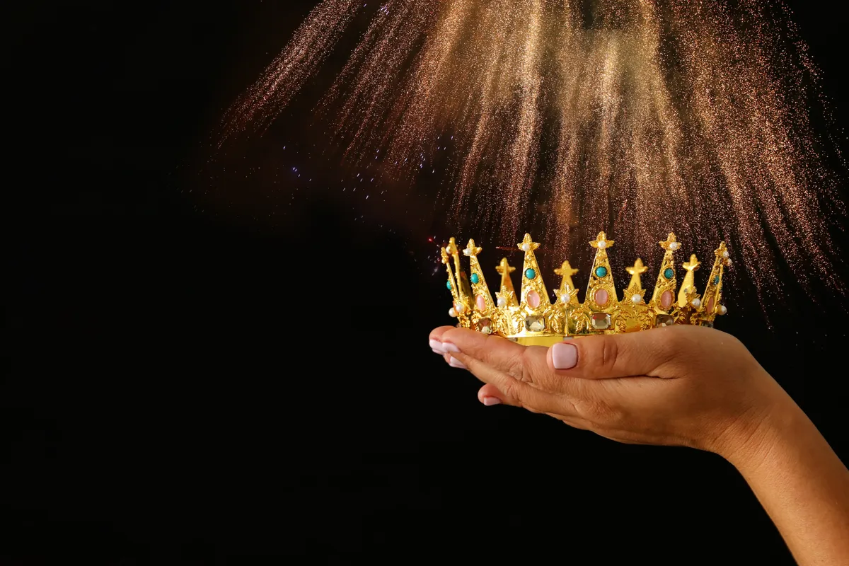 Királynői korona személyiségteszt.