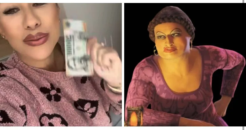 Megyeri Csillát egy ronda mesefigurához hasonlították