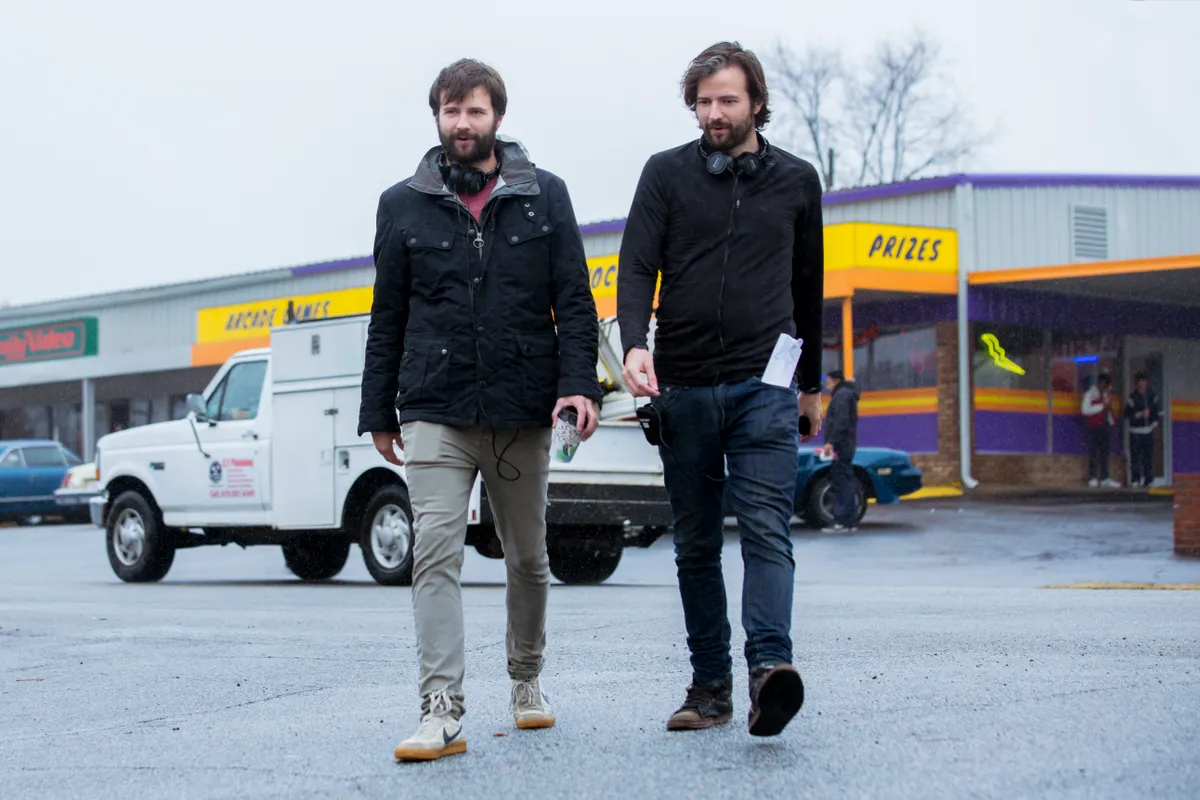 A Stranger Things sorozat alkotói, Ross és Matt Duffer.