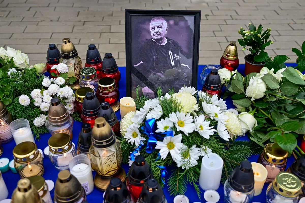 Dobozi Iván gyertyagyújtás