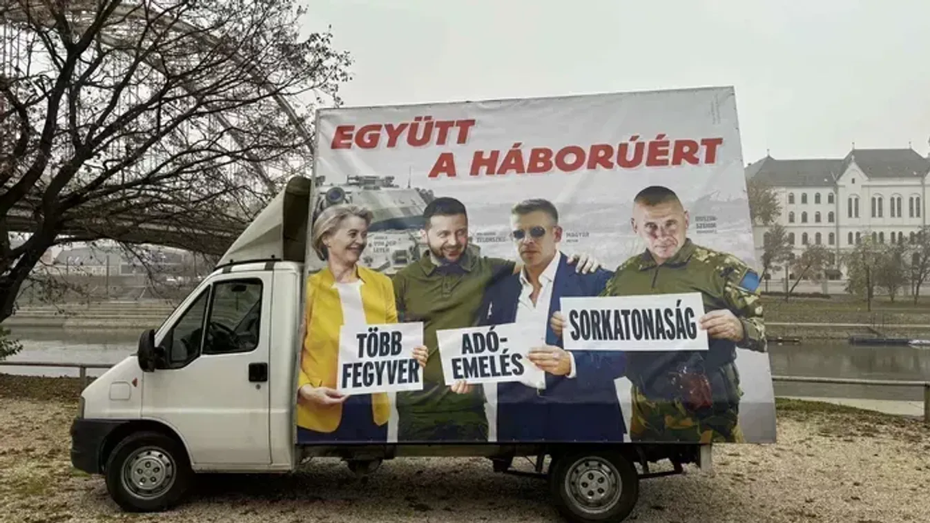 "Hadba akarják állítani Magyarországot” – kampány a háborúpárti politika ellen