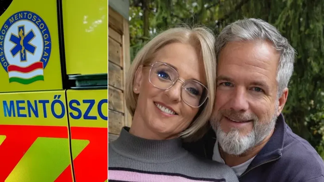 Szirénázó mentő vitte el Marsi Anikó férjét! – Videó