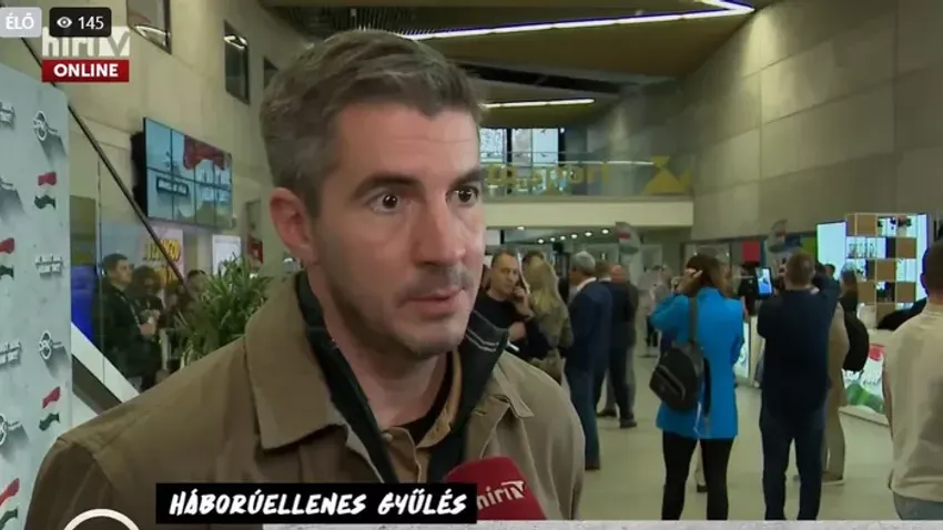 Kocsis Máté: A kormánypárt ellenzi a háborút, a Tisza Párt nem