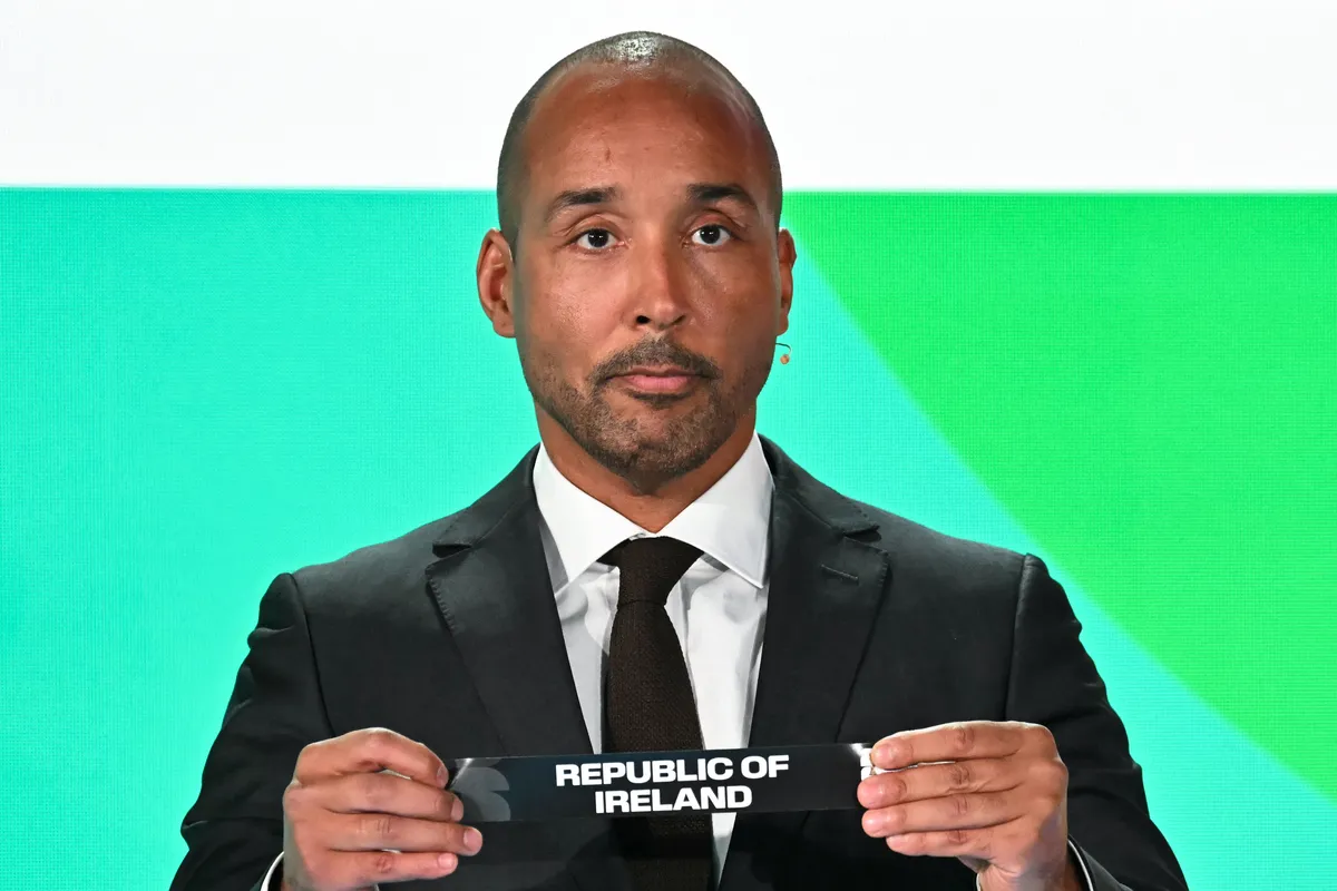 A korábbi svéd válogatott csatár, Martin Dahlin sorsolta ki az íreket a vb-pótselejtezőkre