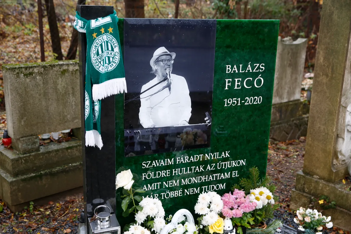 Balázs Fecó az óbudai temetőben nyugszik