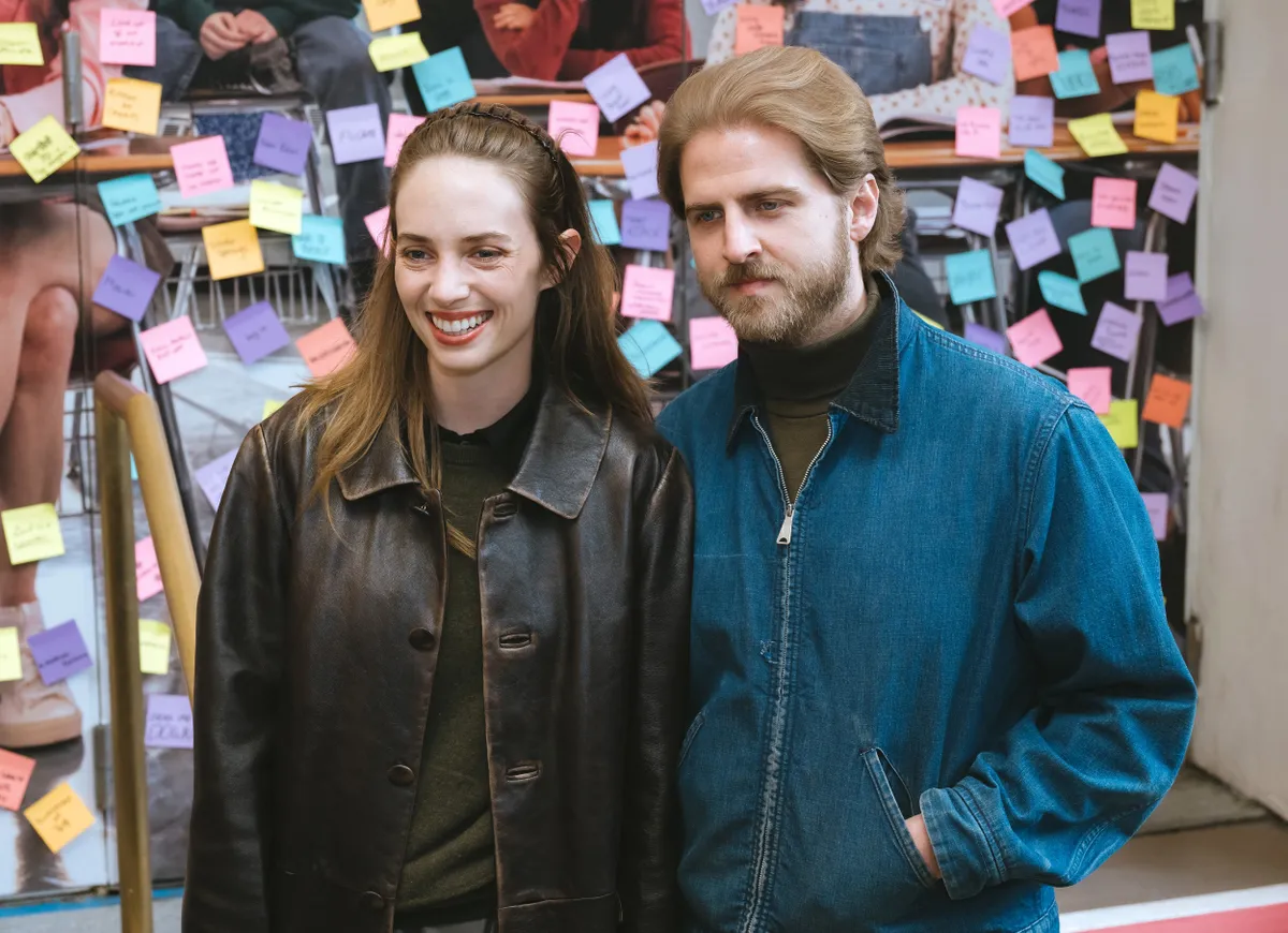 Maya Hawke és párja Christian Lee Huston egy Broadway premieren együtt.