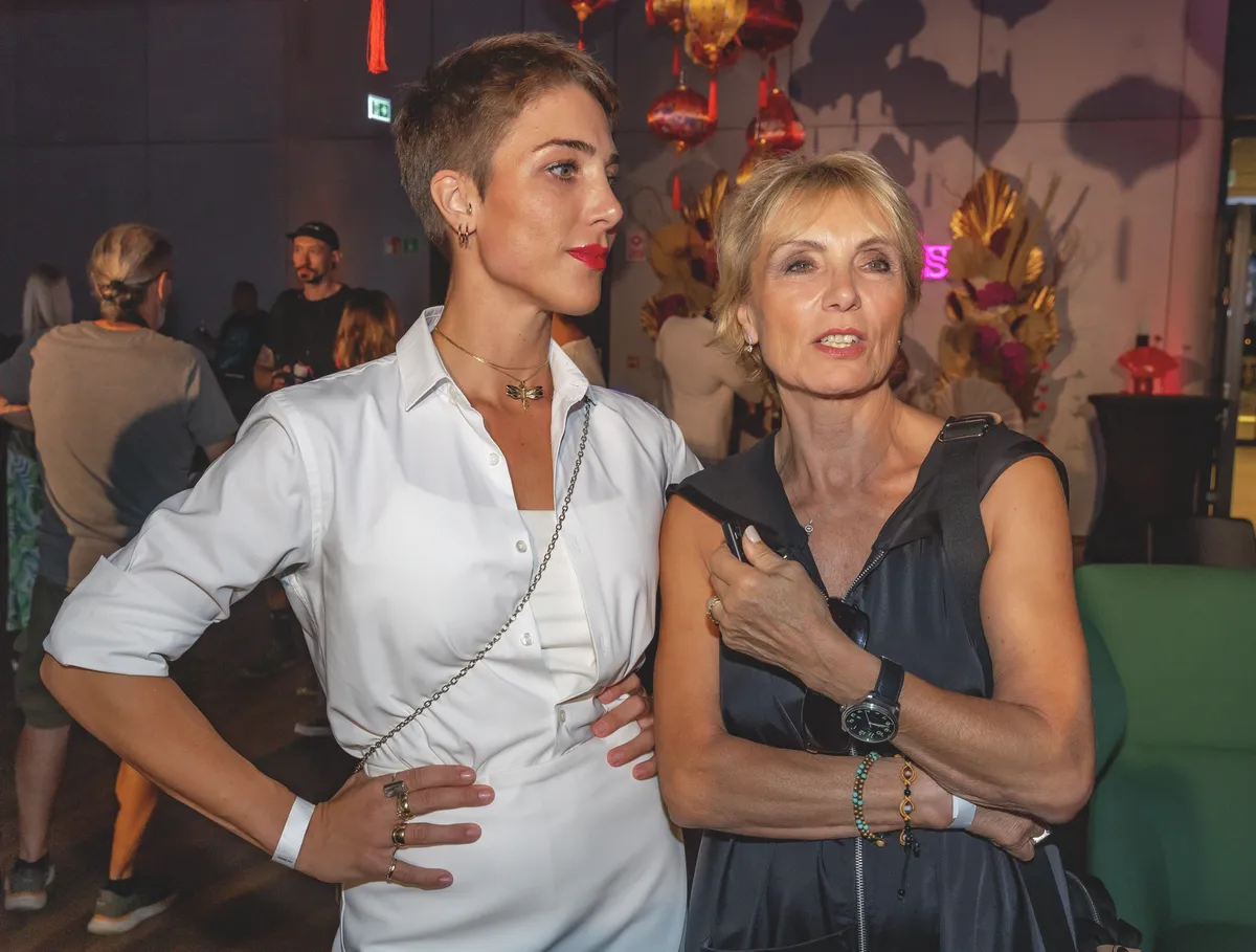 Tallós Rita és lánya Paula