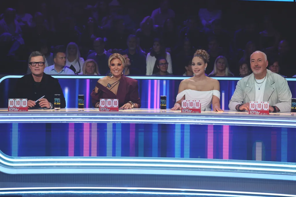 A Sztárban Sztár All Stars zsűrije: Stohl András, Liptai Claudia, Lékai-Kiss Ramóna, Hajós András