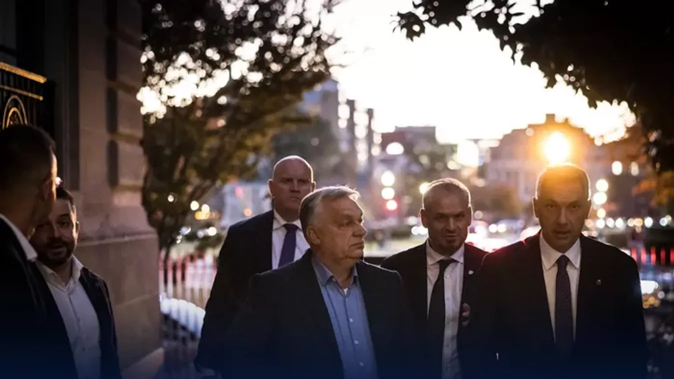 Orbán Viktor Washingtonból: „Pár óra és indul a tárgyalás Trump elnökkel. Lesz mit megbeszélnünk”