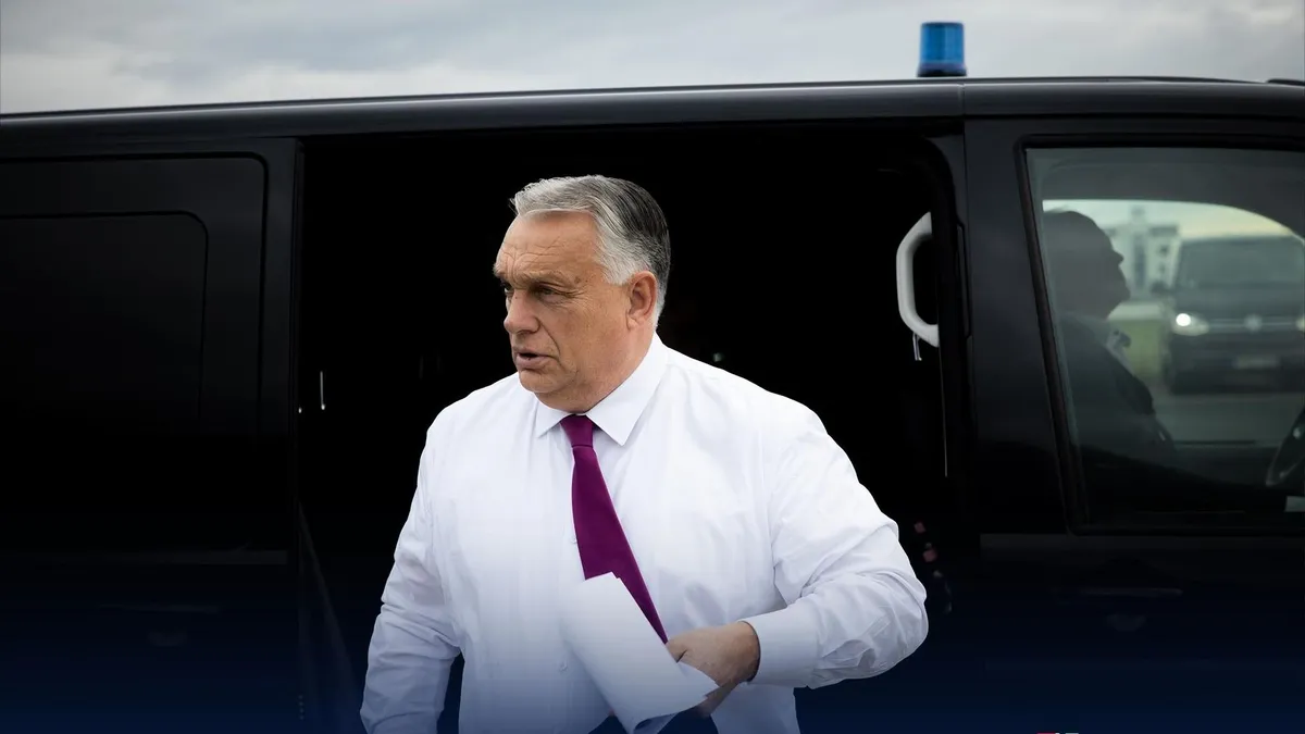 Orbán Viktor Szerbiába látogatott 