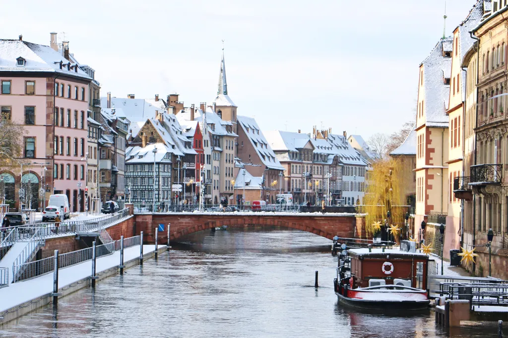 Karácsonyi utazás a franciaországi Strasbourgban, amelyet az európai karácsony fővárosaként is emlegetnek