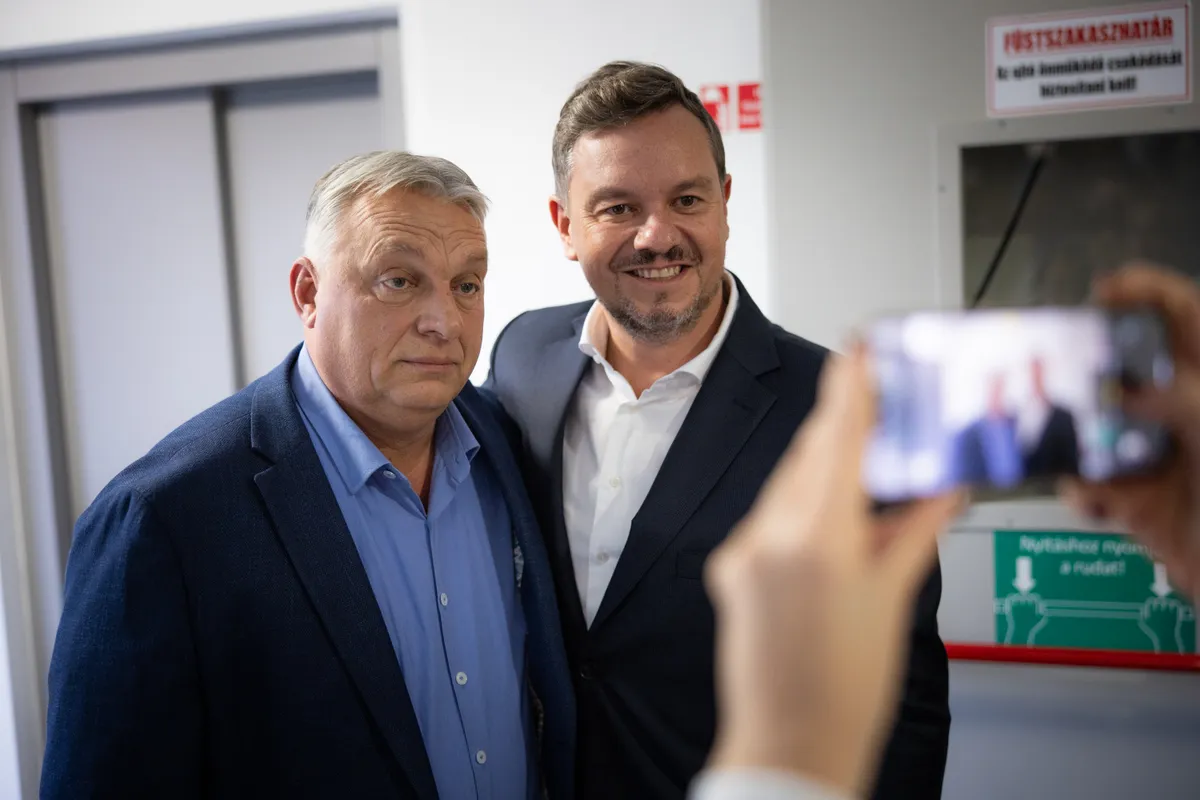 DPK Háborúellenes gyűlés, Győr, 2025. 11. 15.Orbán Viktor Nacsa Olivér