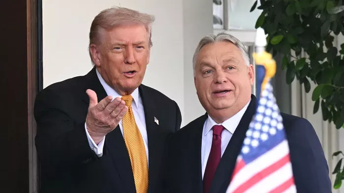 Nagyszerű vezető – kiáltotta Trump, amikor Orbán megérkezett