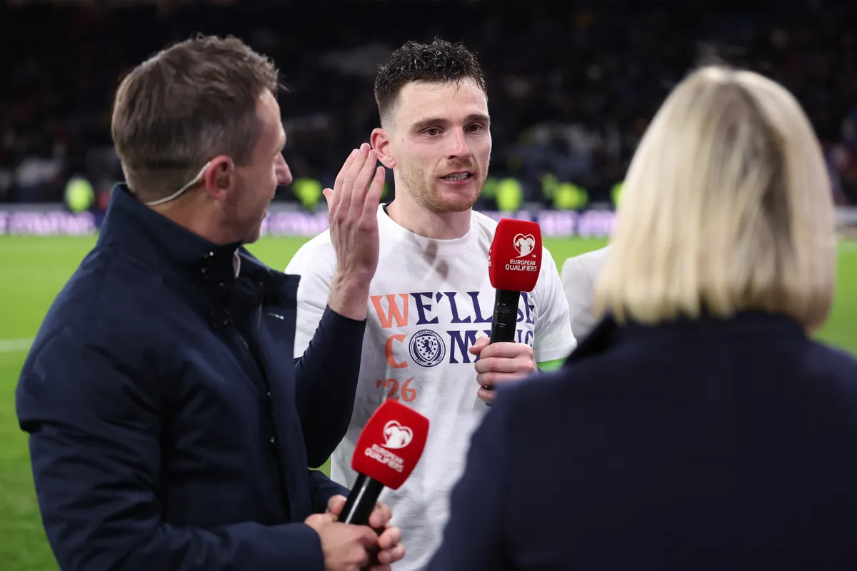 Andy Robertson a skót-dán (4-2) vb-selejtező után Diogo Jota emlékéről beszélt