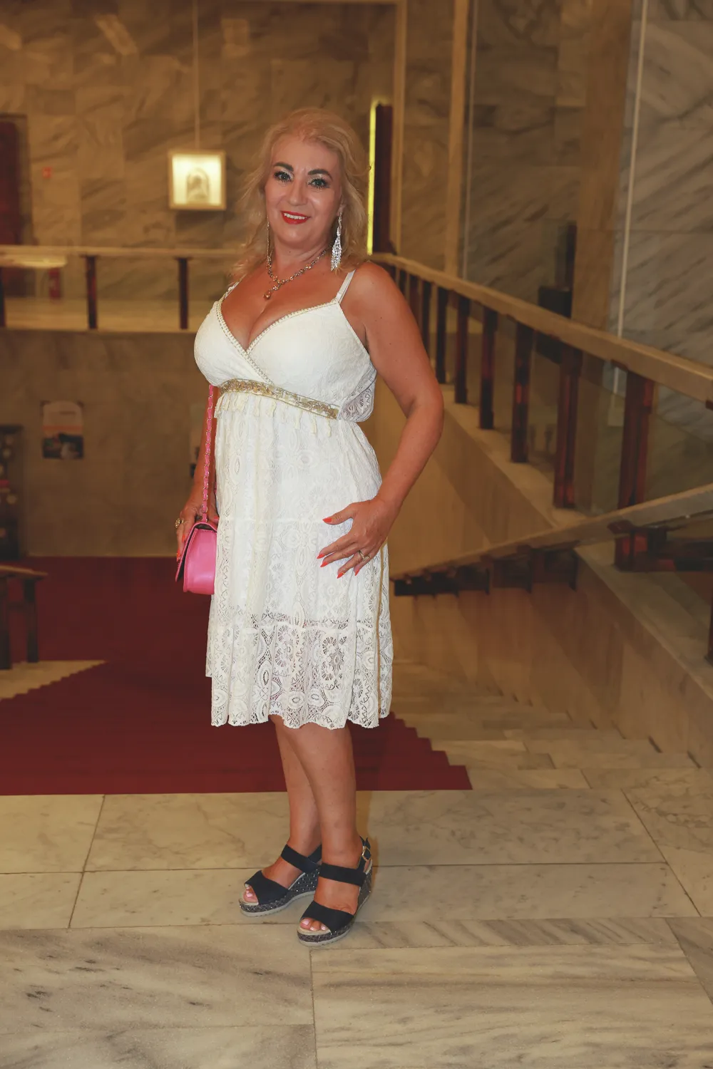 Kiszel Tünde rendszeresen megfordul a színházban.