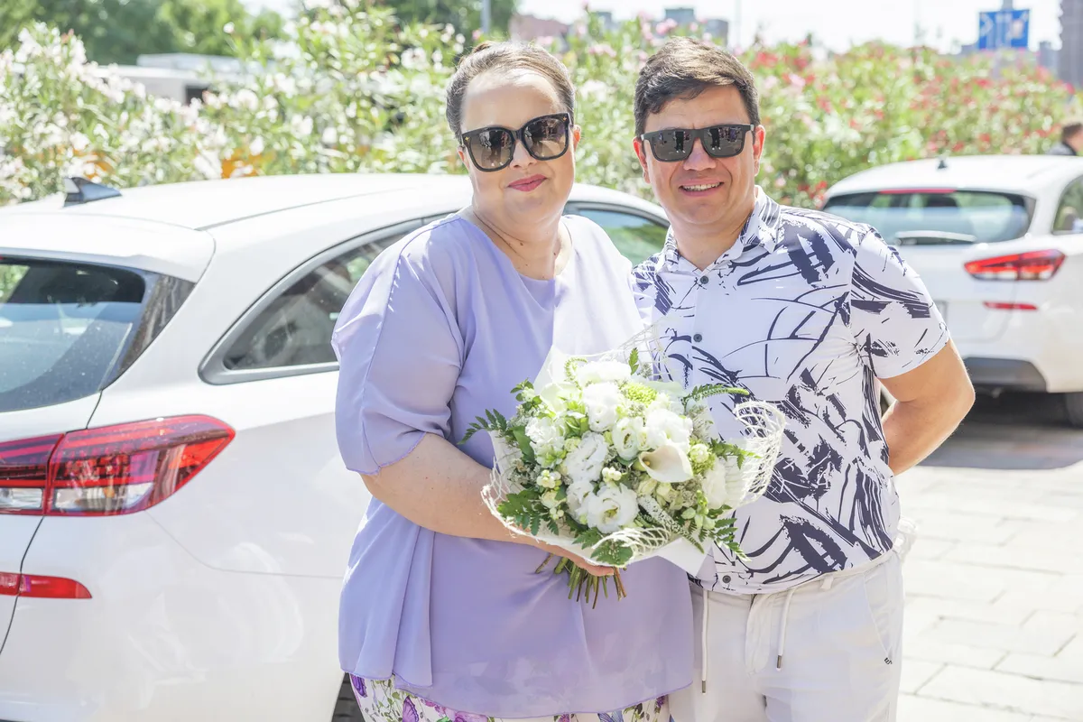 Balázs Andi betartotta fogadalmát, s lényegesen több minőségi időt töltött együtt pájával. 