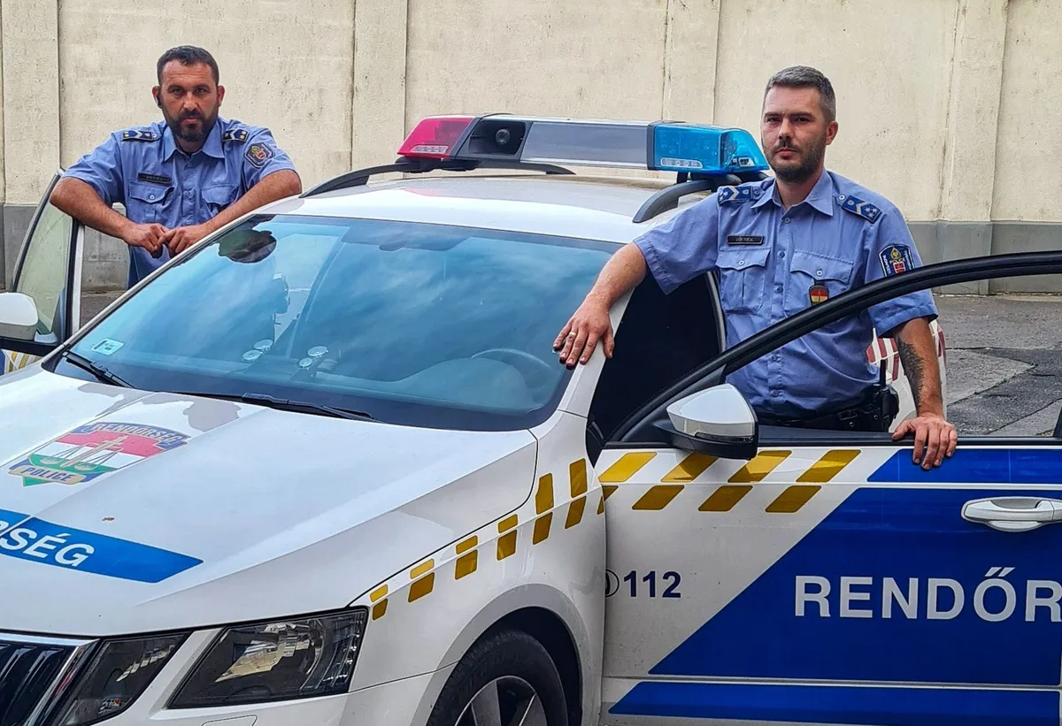 rendőrök mentettek életet
