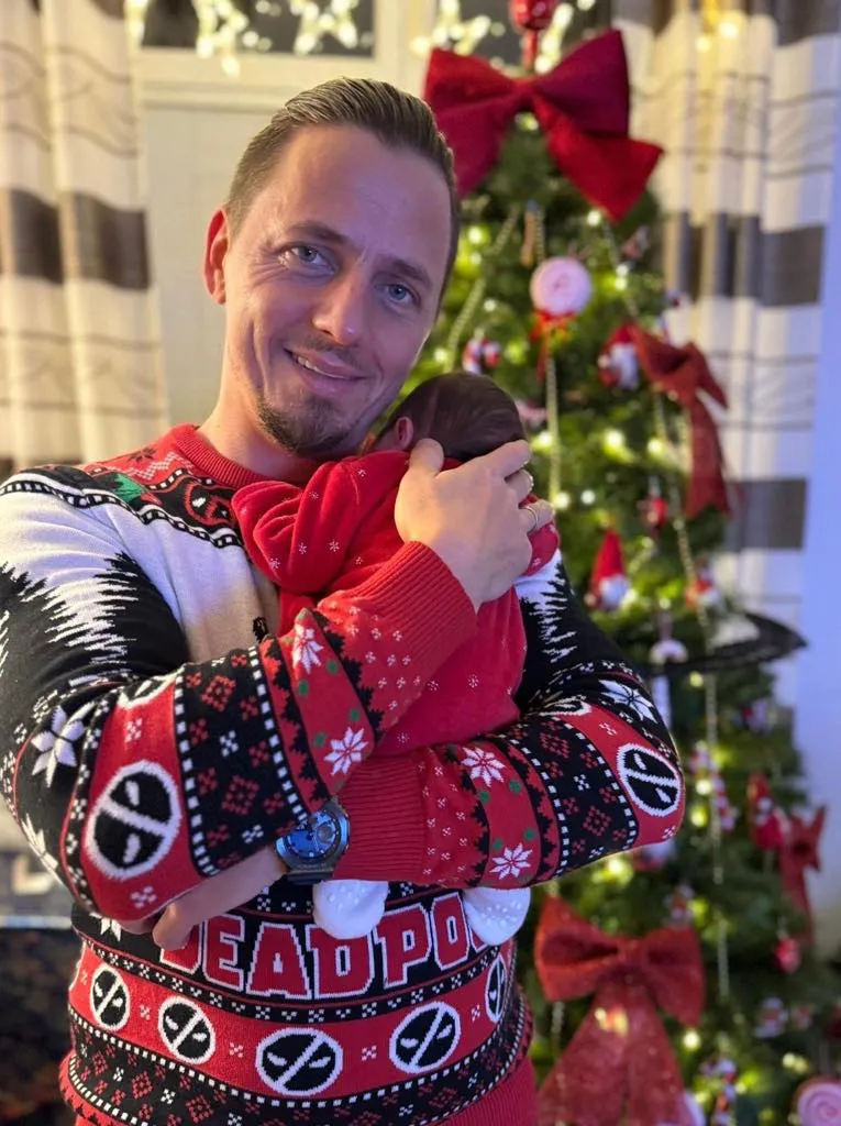 Zámbó Szebasztián és második gyereke, Yoel