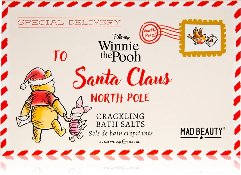 Winnie The Pooh festive fürdősó, Mad Beauty