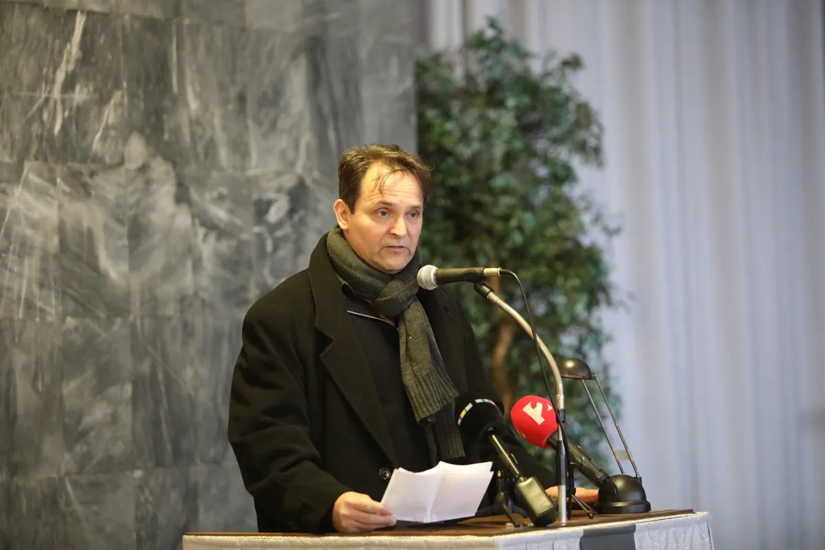 Kálloy Molnár Péter temetése.