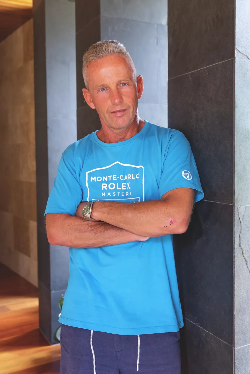 Schobert Norbert gyerekeinek is példát mutat életmódjával.