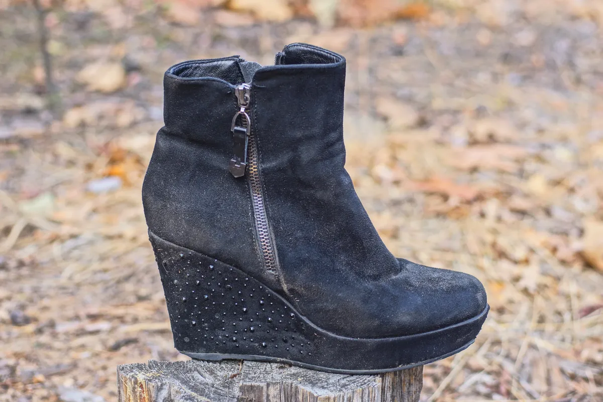 Öltözködési bakik királynője a telitalpas csizma.