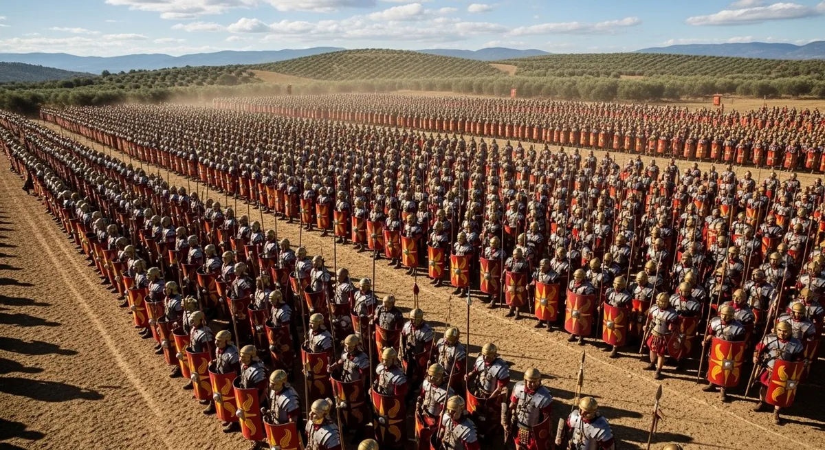 Így nézhetett ki a kilencedik légió madártávlatból.