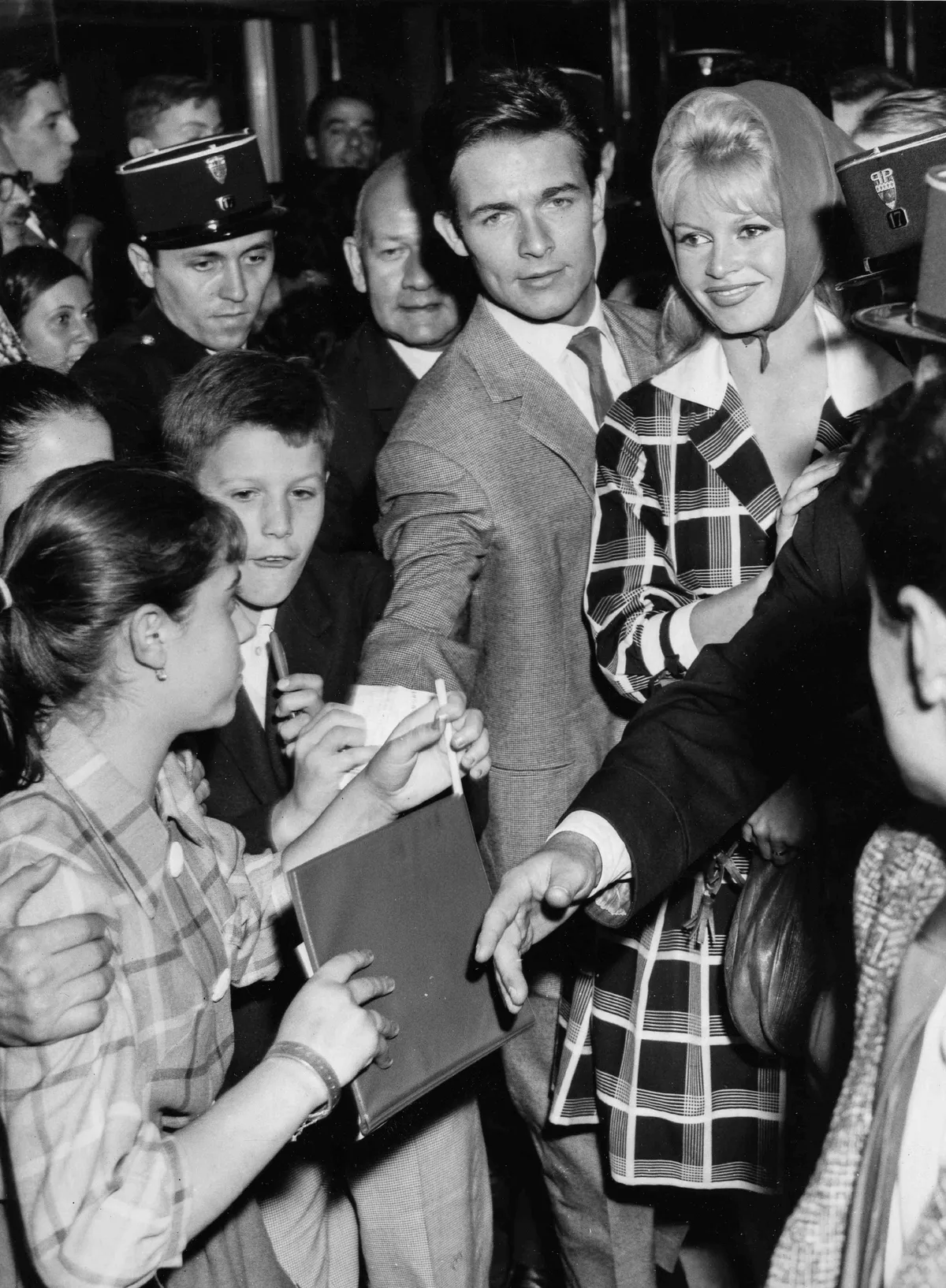 Brigitte Bardot és Jacques Charrier.