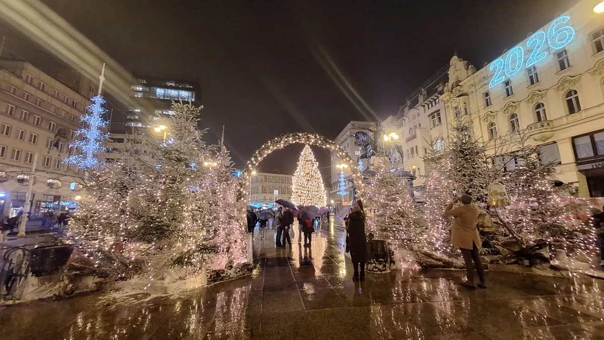 A zágrábi karácsonyi vásár egészen meseszerű.