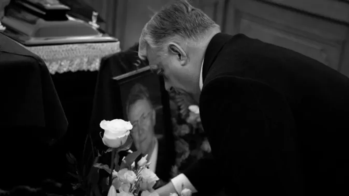 „Az Úr előtt nincs elmúlás, csak hazatalálás” - Így búcsúzott Orbán Viktor Erdélyi Gézától