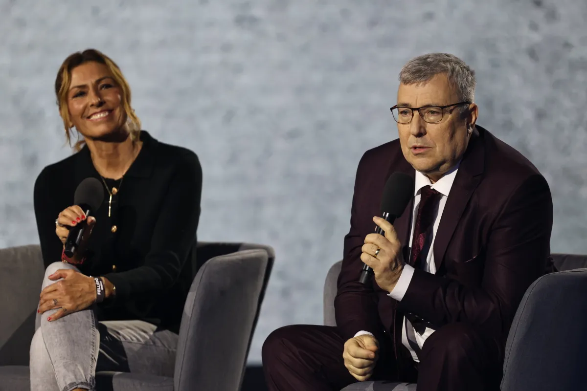 Rátgéber László a Háborúellenes Gyűlésen