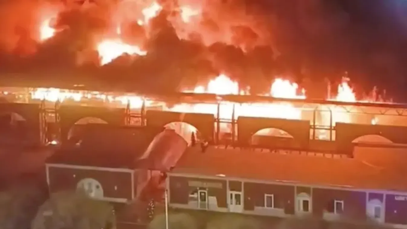 Lángokban áll Szentpétervár, hatalmas robbanások rázták meg a várost – videó