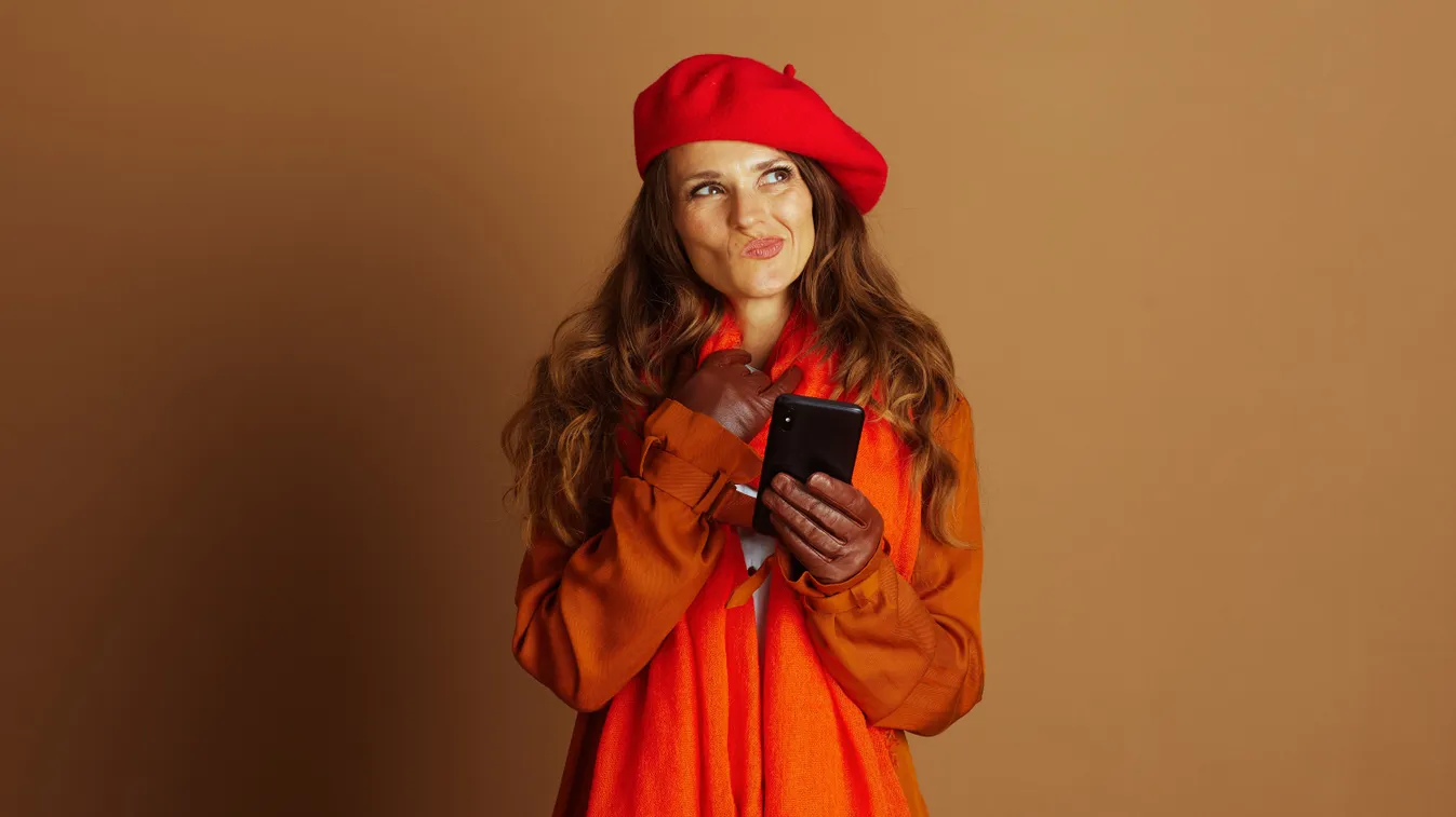 Személyiségtesztben szereplő, döntésképtelen nő képe