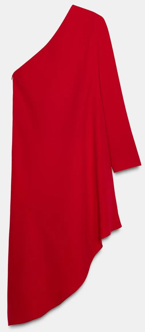 Karácsonyi divat: aszimmetrikus felső.