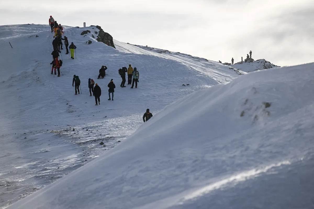 A Magas-Tátra kiváló síterep, de nagyon fagyos idő van most .