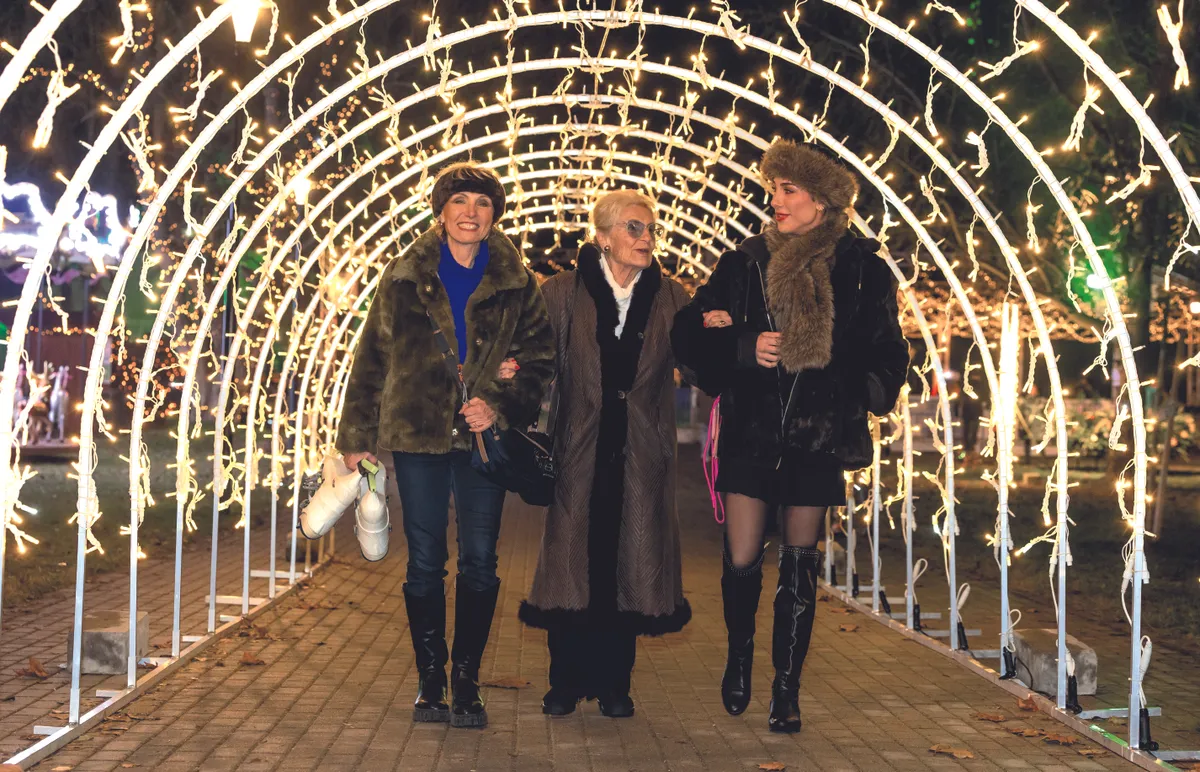 Tallós Rita, lánya és mamája - három generáció a jégen saját fotókkal - BORS
