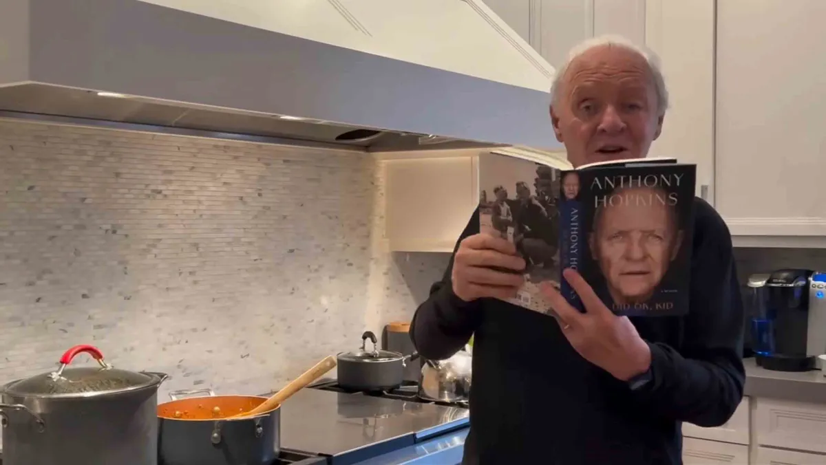 Anthony Hopkins, sur les réseaux sociaux
