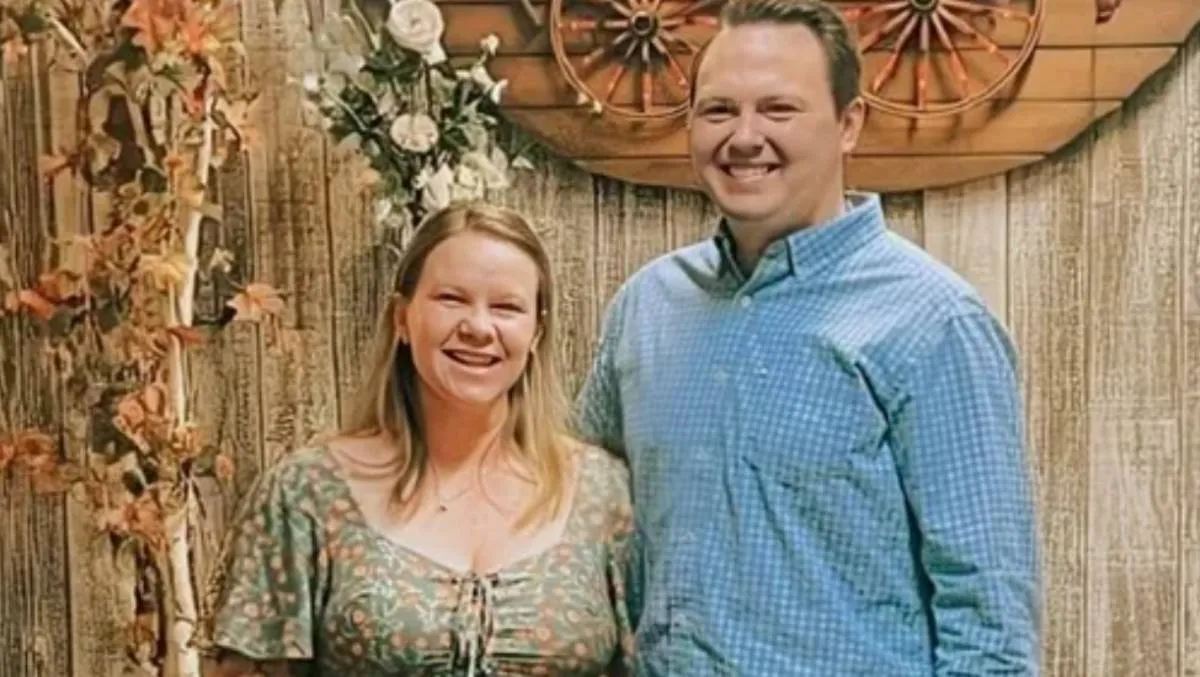 Aimie Pieper és férje, Trent. Az anyuka a legboldogabb pillanataiban hunyt el